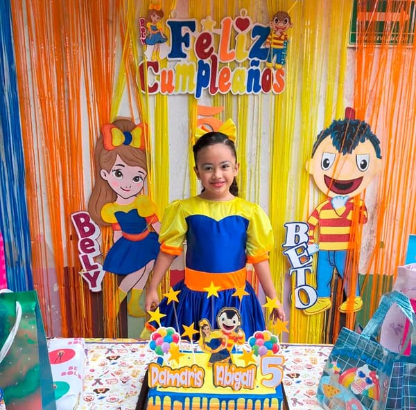 DAMARIS CUMPLE 5 AÑOS
