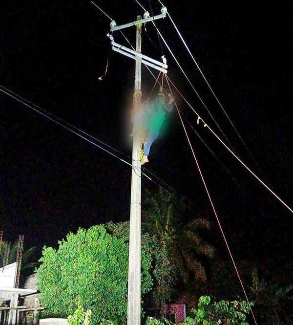 ¡TRABAJADOR POBLANO MURIÓ POR UNA DESCARGA ELÉCTRICA!