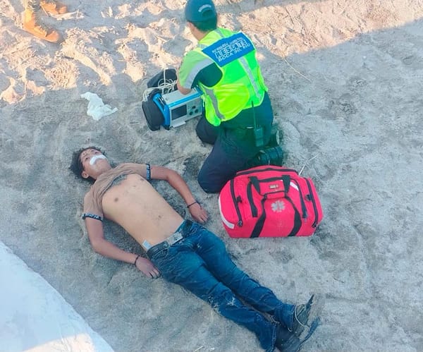 ¡APARECIÓ UN MUERTITO EN PLAYA MARTÍ!