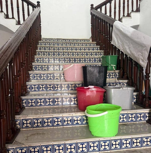 ¡SE INUNDÓ EL PALACIO! - DE ALVARADO