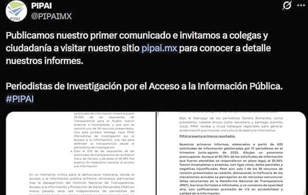 ¡CREAN PERIODISTAS RED NACIONAL PARA DEFENDER EL ACCESO A LA INFORMACIÓN PÚBLICA!