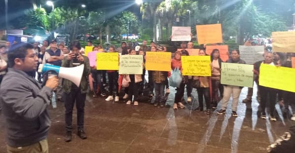 ¡PLAGIAN LÍDER DE ANTORCHA! - PROTESTAS EN XALAPA