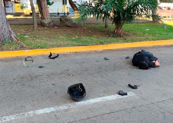 ¡BORRACHAZO EN LA AVENIDA DÍAZ MIRÓN!