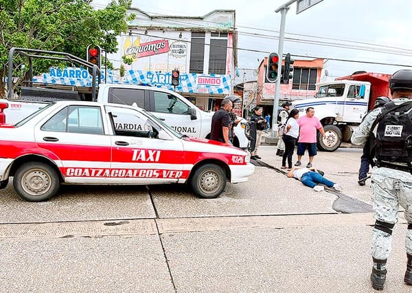 ¡MUJER ATROPELLADA FRENTE A LA CENTRAL DE AUTOBUSES!