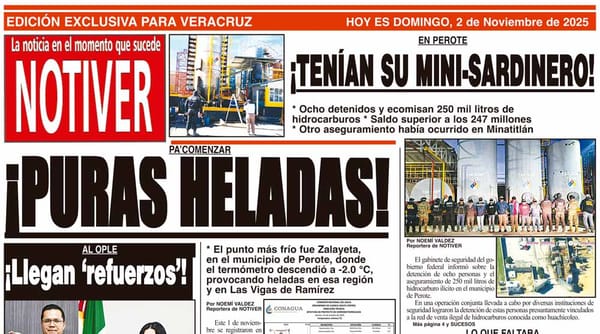 LA PORTADA - DOMINGO 2 DE NOVIEMBRE 2025