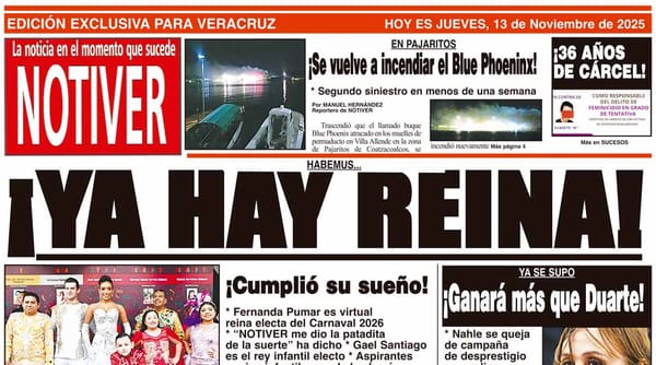 LA PORTADA - JUEVES 13 DE NOVIEMBRE 2025