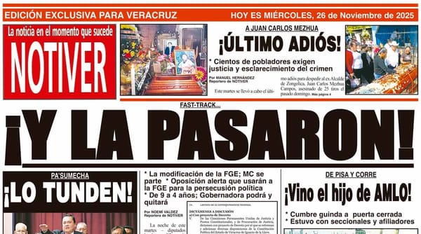 LA PORTADA - MIÉRCOLES 26 DE NOVIEMBRE 2025