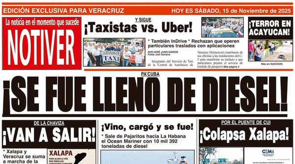 LA PORTADA - SÁBADO 15 DE NOVIEMBRE 2025
