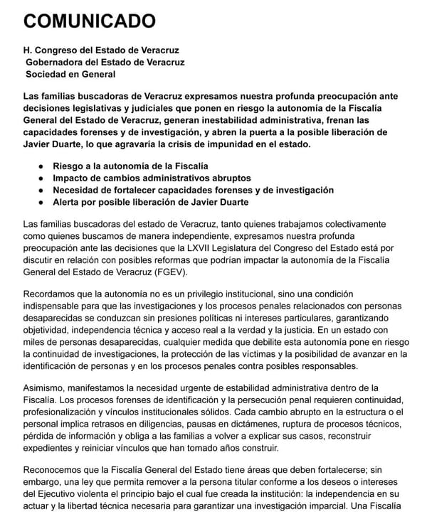¡REVIENTAN! - *Colectivos contra cambios en la Fiscalía