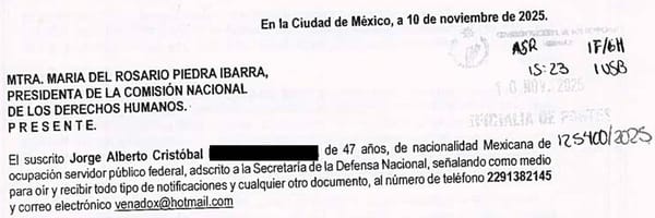 ¡INVESTIGA CNDH A MILITARES POR ABUSO DE PODER!