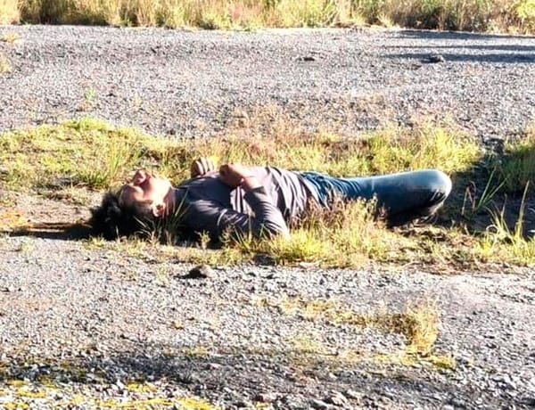 ¡ABANDONAN CADÁVER DE EJECUTADO EN LAS CUMBRES DE MALTRATA!