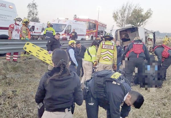 ¡URUAPAN, OTRA VEZ DE LUTO; ACCIDENTE DE AUTOBÚS DEJA SIETE MUERTOS!