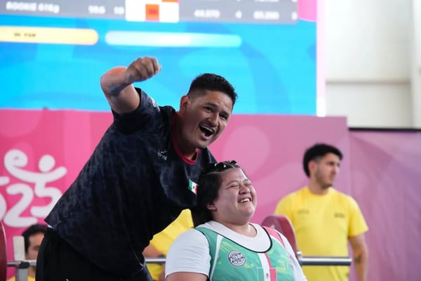 ¡ORO PARA EVELIN LECHUGA EN CHILE!