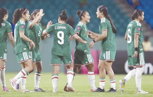 ¡ESCANDALOSA GOLEADA DEL TRI FEMENIL A SAN VICENTE!
