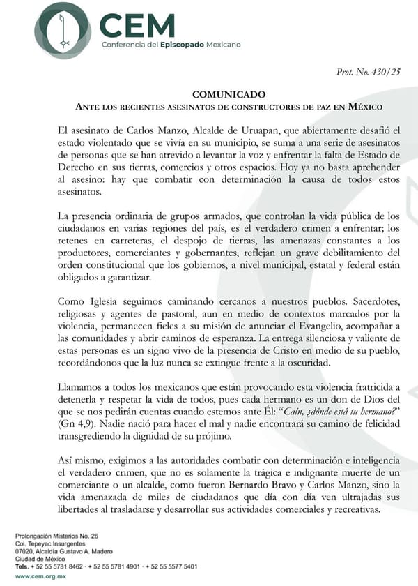 ¡DESAFÍO A LAS AUTORIDADES! - CEM