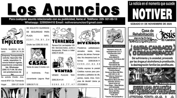 ...LOS ANUNCIOS, AVISOS Y DEMÁS! - SÁBADO, 1 DE OCTUBRE 2025