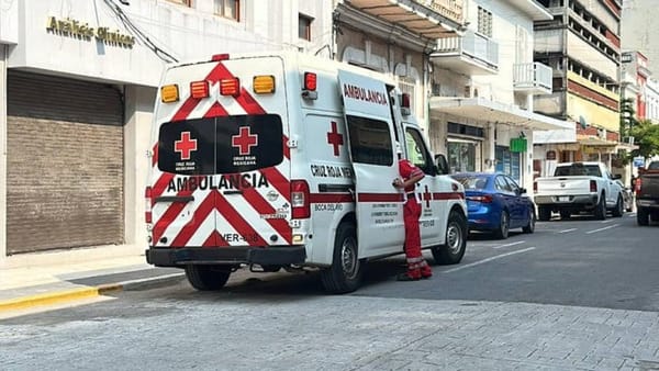 ¡ARROLLAN A SEÑORA EN OBRA RECIÉN INAUGURADA DEL CENTRO HISTÓRICO!
