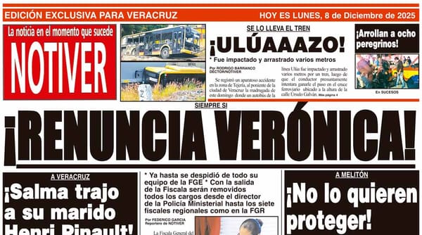 LA PORTADA - LUNES 8 DE DICIEMBRE 2025