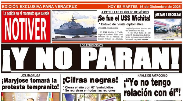 LA PORTADA - MARTES 16 DE DICIEMBRE 2025