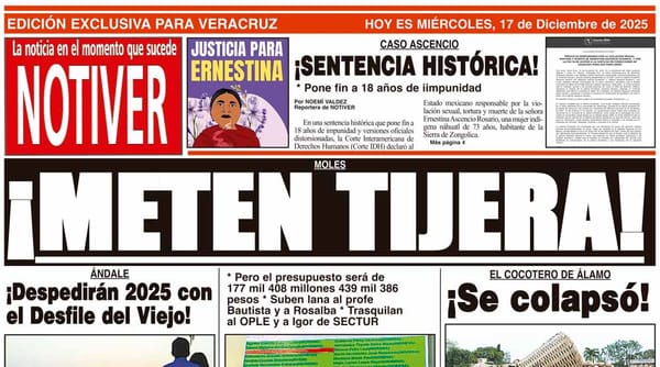 LA PORTADA - MIÉRCOLES 17 DE DICIEMBRE 2025