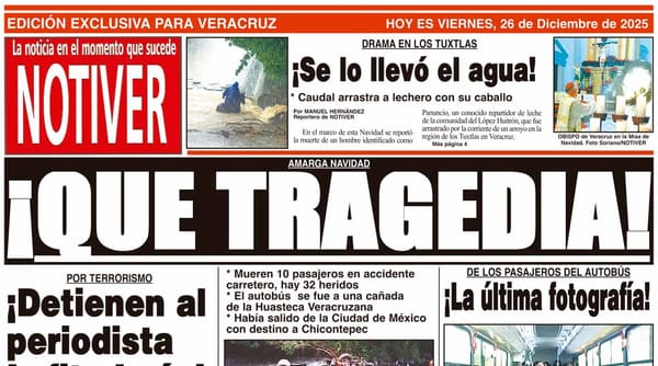 LA PORTADA - VIERNES 26 DE DICIEMBRE 2025