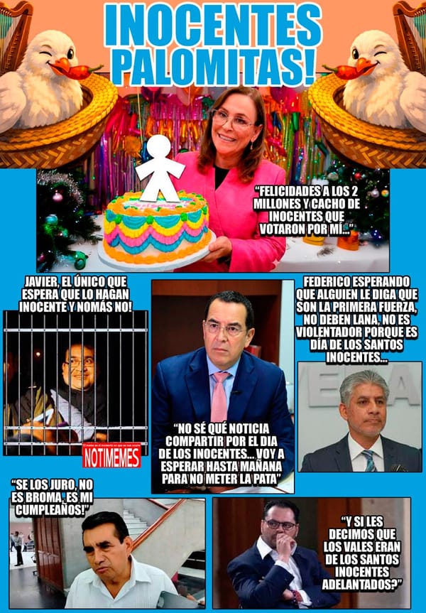 NOTI-MEME | - INOCENTES PALOMITAS!