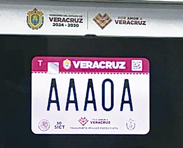 ¡COSTARÁ $827 REEMPLACAR EN VERACRUZ!