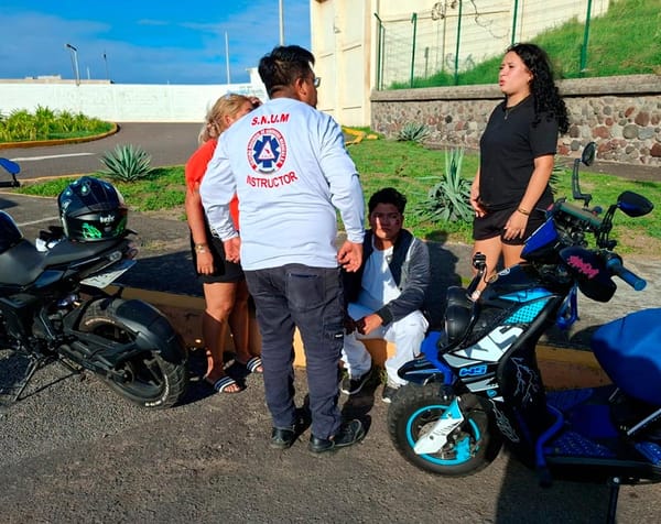 ¡TRABAJADOR DE CHEDRAUI LESIONADO EN EL BULEVAR FIDEL VELÁZQUEZ!