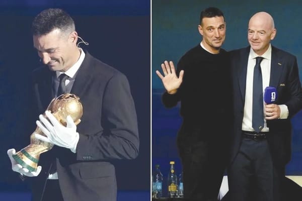 ¡INFANTINO SE DISCULPA CON SCALONI POR EL TEMA DE LOS GUANTES!