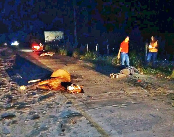 ¡MOTOCICLISTA HERIDO DE GRAVEDAD AL IMPACTARSE CONTRA UN CABALLO!