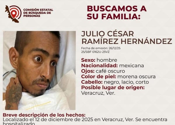 ¡BUSCAN A FAMILIARES DE JULIO CÉSAR!