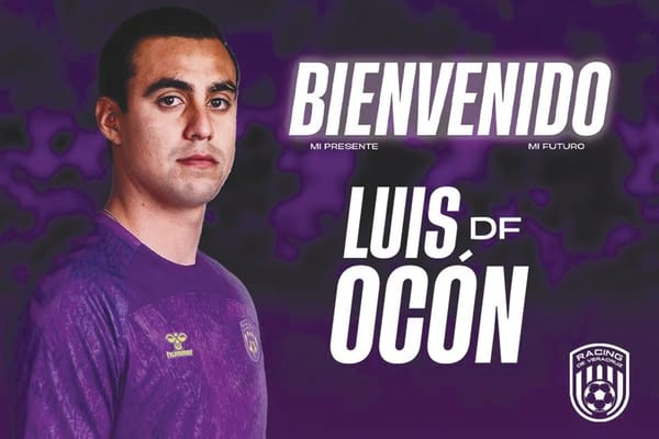 ¡JUAN LUIS OCÓN, EL OCTAVO REFUERZO DEL RACING!