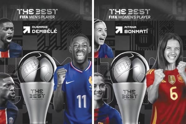 SON DEMBÉLÉ Y BONMATÍ THE BEST DE LA FIFA EN 2025