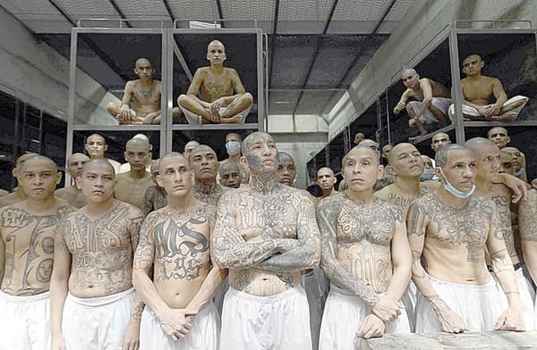 ¡EL SALVADOR: IMPONEN PENAS DE HASTA MIL AÑOS DE CÁRCEL A PANDILLEROS DE LA ‘MS-13’!