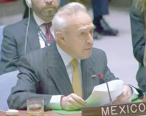 ¡MÉXICO SE PRONUNCIARÁ ANTE EL CONSEJO DE SEGURIDAD DE LA ONU!