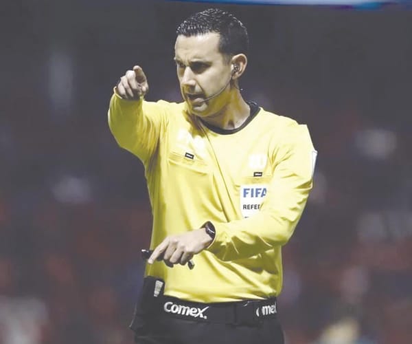¡SERÁ CÉSAR RAMOS EL ÁRBITRO EN TOLUCA!
