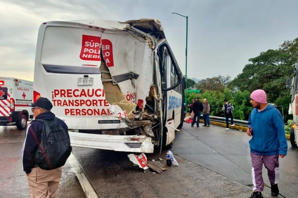 ¡29 HERIDOS EN CARAMBOLAZO!