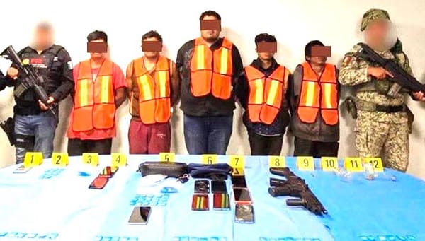 ¡CAEN CINCO NARKIKIRIS EN CATEO EN MARIANO ESCOBEDO!