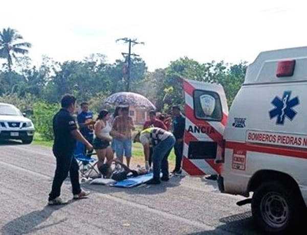 ¡DOS HERIDOS EN DERRAPÓN DE MOTO EN EL COCUITE!