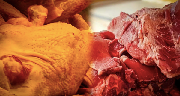 ¡CARNE Y POLLO SE DISPARAN!