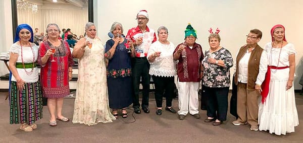 MAESTROS JUBILADOS CELEBRAN SU POSADA NAVIDEÑA