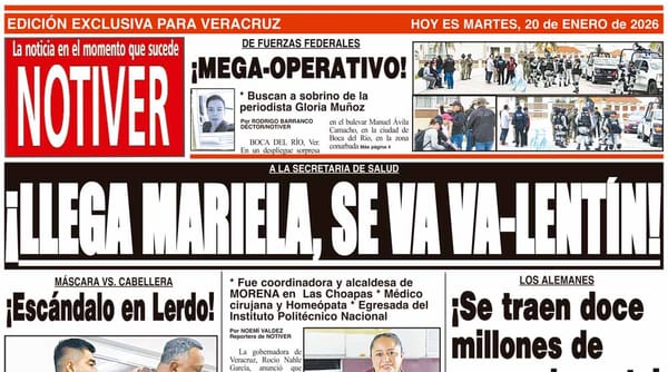 LA PORTADA - MARTES 20 DE ENERO 2026