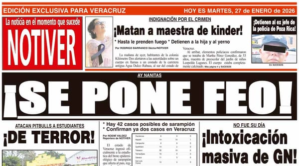 LA PORTADA - MARTES 27 DE ENERO 2026
