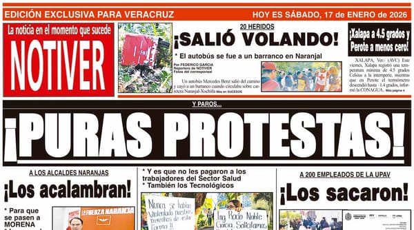 LA PORTADA - SÁBADO 17 DE ENERO 2026