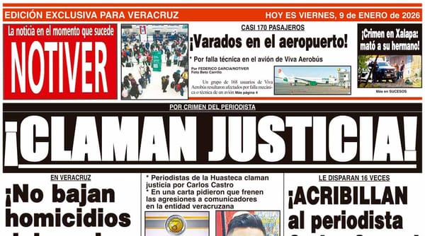 LA PORTADA - VIERNES 9 DE ENERO 2026