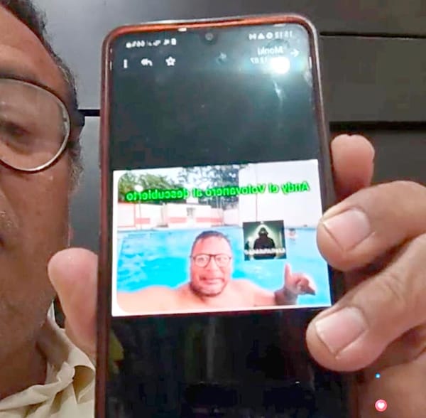 ¡ANDY SALOMÓN TIENE MELLO! - *Periodista teme por su integridad al ser acusado  de ser autor de una página de facebook