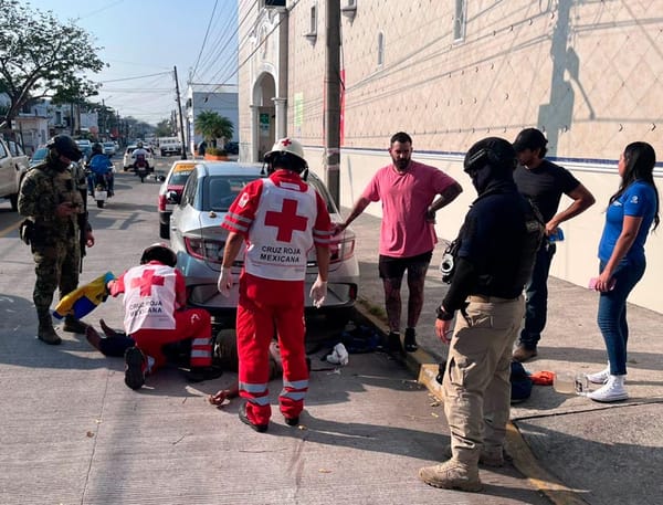 ¡ATROPELLAN A CICLISTA Y CAFRE SE DIO A LA FUGA!