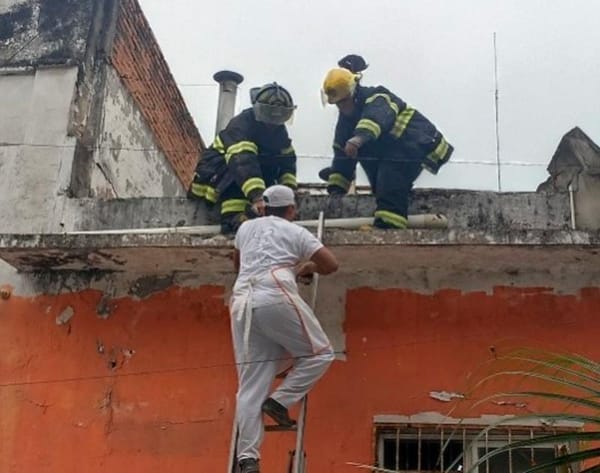 ¡FUGA DE GAS EN TANQUE ESTACIONARIO DE PANADERÍA DEL CENTRO HISTÓRICO!
