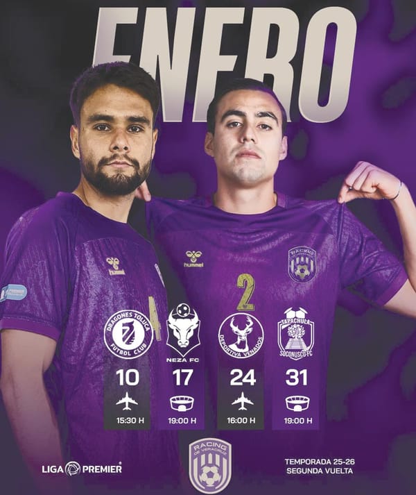 ¡RACING LISTO PARA UNA GRAN ACTIVIDAD EN ESTE ENERO!