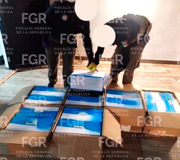 ¡LA FGR ASEGURÓ 41 CÁMARAS DE VIDEOVIGILANCIA EN CATEO EN TUXPAN!